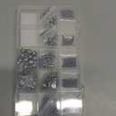 304 Stainless Steel Ball 620Pcs 1-8mm Metric Precision Assorted Loose Bicycle Bearing Steel Ball Assortment Kit12 Sizes