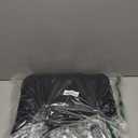 GOFORIT Memory Foam Seat Cushion，Kitchen Chair Cushions for Dining Chairs,Non-Slip Chair Pads with Removable Cover, 16'' x 16'', Black