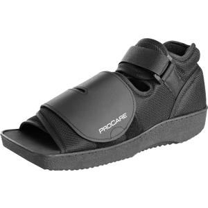 ProCare - 79-81235 Squared Toe Post-Op Shoe Black (Black) (Medium (Shoe Size: Men's 7.5 - 9 / Women's 8.5 - 10))