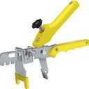 Tile Leveling Compounds System Plier Hand Floor Pliers Tiling Installation Locator Leveling System for DIY Ceramic Stone Wall Tile Spacers Adjustment yellow