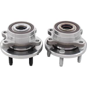 NewYall Front and Rear Wheel Hub Bearing Assembly for Ford Explorer 2011-2020 Police Interceptor Utility 2013-2020