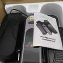 Under Desk Elliptical Machine for Senior Mini Elliptical Leg Exerciser with Remote Quiet Portable Electric Seated Foot Pedal Exerciser for Home Office (Small)