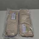 Left & Right Beige Sun Visor for Hyundai Elantra 2011-2015 (NOT fit GT Model), Driver & Passenger Side Sunvisor Replacement 852103X000TX 852203X000TX