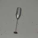 Aerolatte Steam-Free Milk Frother, Satin Finish, 18/8 Stainless Steel Whisk, BPA-Free Plastic Housing, Batteries Included