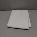 sancua 2 Pack White Tablecloth 60 x 102 Inch, Rectangle 6 Feet Table Cloth - Stain and Wrinkle Resistant Washable Polyester Table Cover for Dining Tables, Buffet Parties and Camping