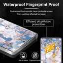 2 x [4 Packs] Tempered Glass for Samsung Galaxy S25 Ultra 6.9 Inch, 9H Clear, Fingerprint Unlock, Scratch Proof, No Bubble, Easy Installation Frame for Galaxy S25 Ultra Screen Protector