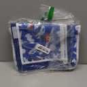 Lusso Gear Airplane Tray Table Cover - Organize Kids Travel Essentials - Snack & Toy Pockets for Airplane Toys for Toddlers 1-3 - Foldable Tablet Stand for Travel Toddler Essentials - Plane Pattern