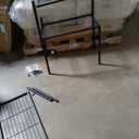 3-Tier Metal Storage Shelves - Space-Saving Shelf Organizer for Small Spaces, Compact Shelving Unit with Adjustable Feet for Kitchen, Garage, Laundry Room, Black