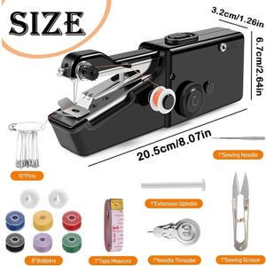 Handheld Sewing Machine, Portable-055