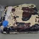 Electric Heated Blanket Heating Blanket Cow Print Throw 50INx60IN Winter Warm Blanket Gift 5 Heat Levels & 12 Hours Auto-Off, Cozy Soft Fleece Sherpa, Machine Washable ETL&FCC Certificated