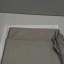 Waterproof Cat Litter Box Enclosure Splash Guard with Removable Mat, Cat Box Enclosure with 2 Hooks for Scoop, Anti-Leakage, Dust Control, Easy to Clean-24.02 x 16.14 x 16.14 inches (Grey)