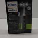 Philips Sonicare ProtectiveClean 5300 Rechargeable Electric Toothbrush, with Pressure Sensor, 3 Cleaning Modes, SmarTimer and QuadPacer, with 2 Bonus Brush Heads, Travel Case, Black, Model HX6423/34