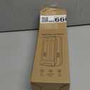 Anti-Theft Video Doorbell Mount Compatible with Ring/Blink Wireless Camera Doorbell, Adjustable Angle Mount No-Drill Battery Doorbell Bracket Accessories for Houses, Apartments, Businesses (Black)