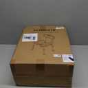 Shower Chair for Inside Shower with Arms and Back, Anti-Slip Design Shower Seat, Shower Chair for Elderly and Disabled with Groove for Private Cleaning, Adjustable Height