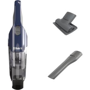 Shark Cyclone PET Handheld Vacuum with 8" Crevice Tool, HyperVelocity Suction, Navy Blue/Grey, CH701