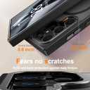 Goodon for Galaxy S25 Ultra Case, Wireless Charging Compatible, Shockproof Translucent Matte Cover - Cute Floral Design Phone Case for Women Girls - Colorful Blooming Flower