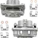 MAYASAF 19B2682B+19B2683B Front LH&RH Disc Brake Caliper for Subaru Forester/Impreza/Legacy/Outback/Baja/Crosstrek/XV Crosstrek, for Saab 9-2X (Front Left&Right)
