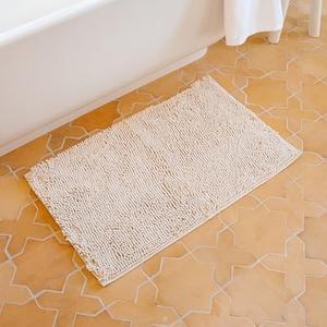 Alcove Home Highly Absorbent Bath Rug & Other Measurements - Elegant Gray Color Bathtub Mat, Machine Washable, Non-Slip & Ideal for Your Bathroom Floors, Bathtubs & Showers 3x2 Ft