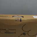 Hibbent Bidet Attachment for Toilet, Self Cleaning Dual Nozzle, Hot & Cold Water Spray Non-Electric Mechanical Bidet Toilet Seat for Rear or Female Washing Sanitizing, Adjustable Water Pressure, White