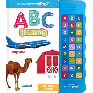Little Hippo Books Listen and Learn ABC Book | Preschool Educational Sound Books for Kids | Brilliant Baby Educational Books & Kids Books | Alphabet ABCs Book with Sounds
