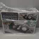 Runnatal Dish Drying Rack Extendable, Large Dish Rack with Drainboard, Utensil Holder, Cup Holder, Expandable Dish Drainer for Kitchen Counter, 20.5"-27.6" L x 12.6" W