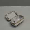 Digital Camera Case Fit for KODAK PIXPRO FZ45/FZ55/ CAMKORY/STUOGYUM DC402-AF/Canon IXUS, Storage Travel Carry Case with 3 SD Card Slots for Camera, Batteries, SD Card, Beige