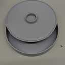 Nuogo 4 Pcs 7.2 Inch Tortilla Warmers Tortilla Holder Taco Storage Container Large Taco Warmer with Lid Pancake Warmer for Keeping Pancakes Warm, Microwave and Dishwasher Safe(Gray)