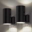 L LOHAS LED Bright Night Light, Night Lights Plug into Wall, 5000K Daylight White, Dimmable Nightlight Plug in with Light Sensor, Decorative LED Nightlights for Hallway Bathroom Kitchen, 2 Pack