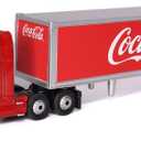 Motor city classics Coca-Cola Diecast Collectible | Long Hauler | 1:87 Diecast Scale Model 487010 | Officially Licensed Coca-Cola Diecast