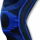 Pro-Tec Gel Force Knee Support, Knee Brace, Compression Sleeve, Knee & Joint Support, Patellar Tracking, Ligament Support, Tendinitis, Knee Stability, Chondromalacia, Easy to Use, Size Medium