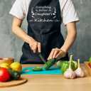 Daughter Gift from Mom, Mothers Day Kitchen Gifts for Daughter-Cute Apron Gift for Daughter- Thanksgiving Mothers Day Birthday Gifts for Daughter, Great Mom Present for Her
