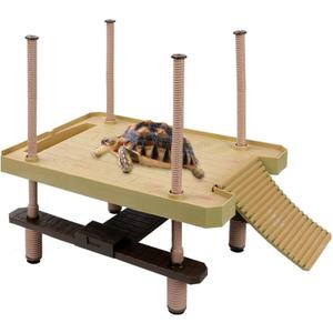 Tfwadmx Large Turtle Basking Platform, Floating Turtle Dock, Turtles Platform for Aquarium,Aquatic Turtles, Frogs, Crabs