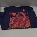 Pink Queen of Hearts Valentine's Mothers Day T-Shirt Medium