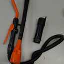 ELEAD Portable Battery Powered Pump - Red Electric Fuel/Water Transfer Pump 2.4 GPM, Liquid Siphon Pump with Adjustable Flow Control, Gas Pump with Filter Design, Gas Can Pump Ideal