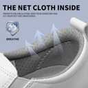 Non Slip Shoes for Women Food Service -Slip On, Lightweight,Comfortable,Nurse Shoe and Crew Work. 10.5