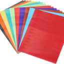 MECCANIXITY 100 Sheet Large Origami Paper 12 x 8 Inch, Shiny Origami Kite Paper Easy Folding for Beginner DIY Arts Crafts, 10 Colors