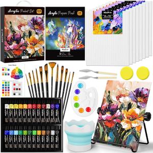 Artist Grade Acrylic Paint Set 68Pcs