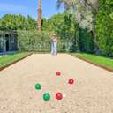 GoSports 100 mm Regulation Bocce Set with 8 Balls, Pallino, Case and Measuring Rope - Premium Official Size Set, Small