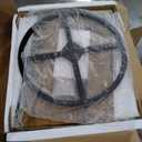 LITTLE TREE Round Dining Table for 4-6 People, 47 Inches Dining Room Table with Wooden Pedestal Base, Modern Dinner Table, Circle Kitchen Tables for Dining Room, Kitchen, Living Room(Table Only) (Light Brown)