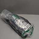 Mask Fins Snorkeling Gear for Adults, Full Face Snorkel Mask & Adjustable Swim Fins Snorkel Set, Panoramic View Snorkel Mask Dry Top Anti-Fog Anti-Leak (Black) S/M