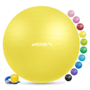 APEXUP Yoga & Pilates Ball - Anti Slip Heavy Duty Gym Ball for Fitness, Balance & Core Workout XL 27-30"