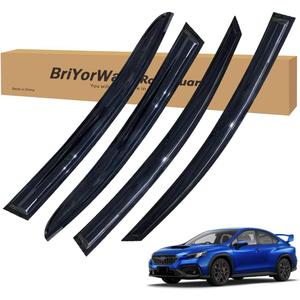 Vent Shades Rain Guards for Subaru WRX 2015 2016 2017 2018 2019 2020 2021 Accessories, for Subaru WRX Window Deflectors Window Visors