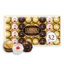 Ferrero Collection Premium Chocolate Candy Assortment of Hazelnut, Dark Chocolate and Coconut, 32 Count Holiday Gift Box, 12.7 oz, BBD: APR 21/2026