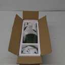 EFISPSS Flower Planter 5 inch Ceramic Plant Pots with Drainage Hole and Ceramic Tray - Gardening Home Desktop Office Windowsill Decoration Gift Set of 4 - Plants NOT Included (Patina)