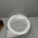 Carex Toilet Seat Riser, Elongated Raised Toilet Seat Adds 3.5 inches to Toilet Height, for Assistance Bending or Sitting, 300 Pound Weight Capacity Toilet Riser