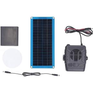 Solar Powered Heater For Chicken Coop, Dog Or Cat House, Small Greenhouse And Winter Car, Portable Heating Solution With Compact Design For Pets, Plants And Outdoor Spaces(A)