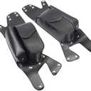 SHMT Left and Right Side Saddlebag Guard Bag with Water Bottle Holder for Harley Touring Road King Electra Glide Road Street Glide 1983-2023