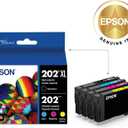 EPSON 202 Claria Ink High Capacity Black & Standard Color Cartridge Combo Pack (T202XL-BCS) Works with Workforce WF-2860, Expression XP-5100