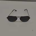 livho Sunglasses for Men Women Aviator Polarized Metal Mirror UV 400 Lens Protection (Black Grey)