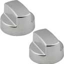 2 Pack 811195 Range Hood Knob Replacement Part Compatible with Sub-Zero Wolf Pro Ventilation Hood Knob Replaces for 805328 KIP5D44 B002MFNQ34 5D44